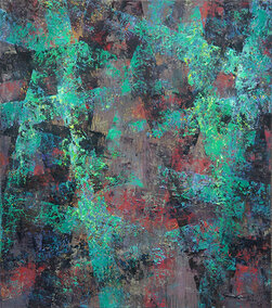 苏谢伟作品《“頓·恒”系列11》规格：145X125cm 2021年 布面油彩